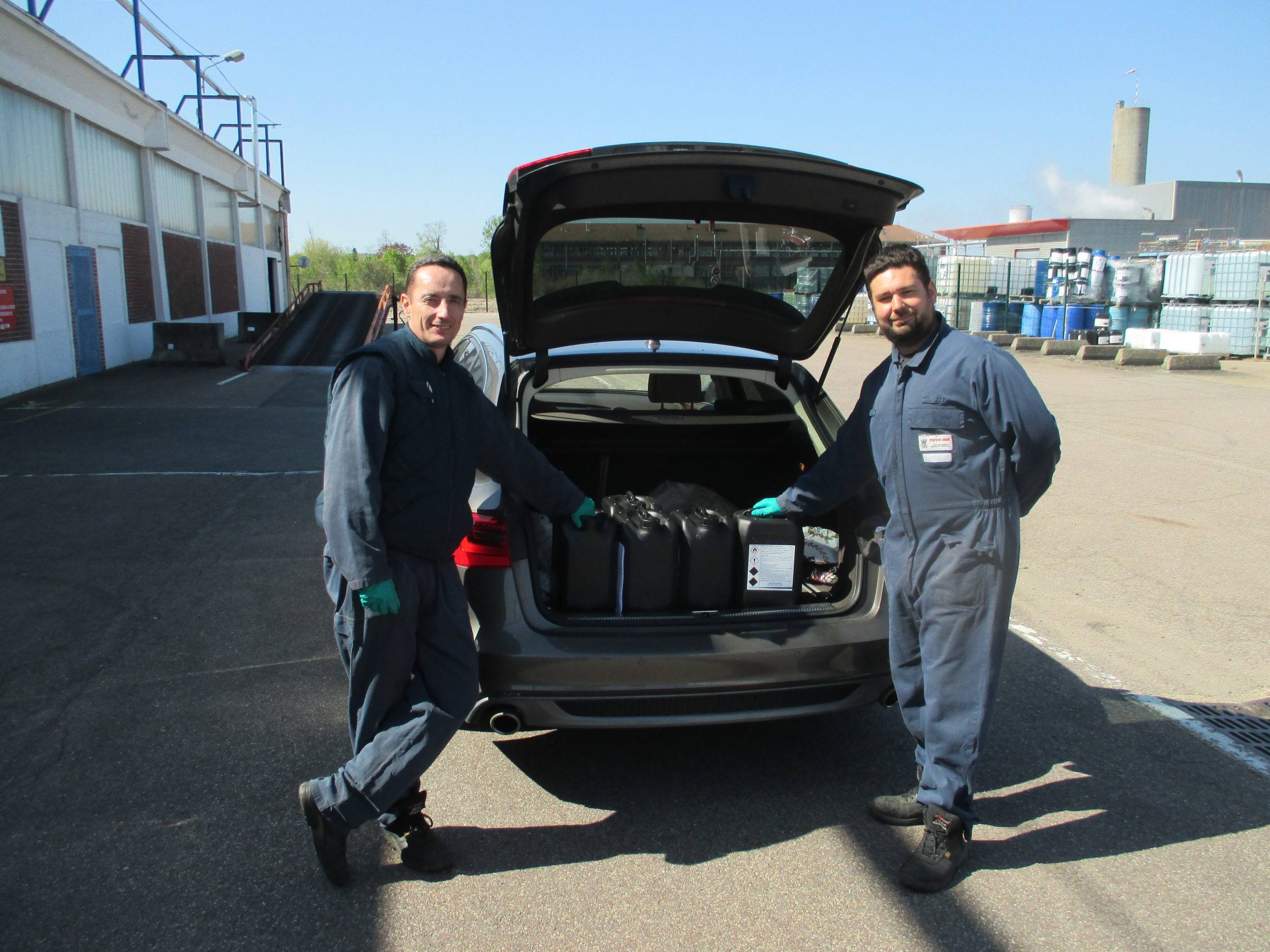 Fabrication de solution hydro-alcoolique